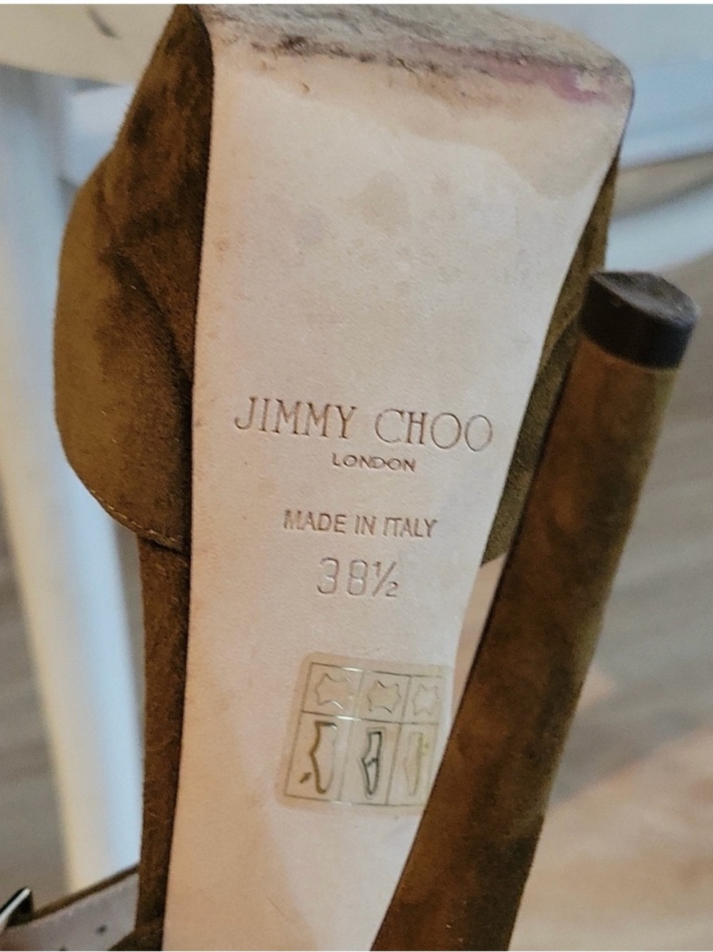 Jimmy Choo Nova brown platform heels - Picture 7 of 7
